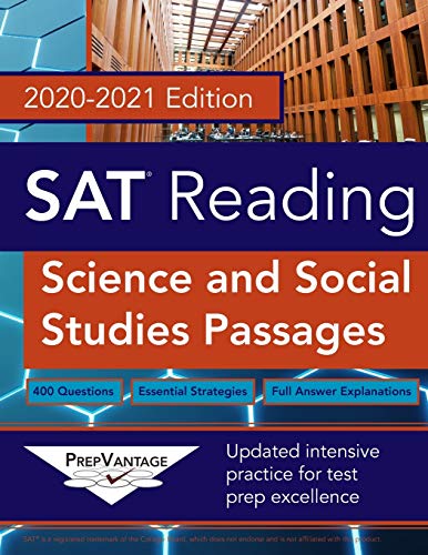 Stock image for SAT Reading: Science and Social Studies, 2020-2021 Edition for sale by HPB-Red