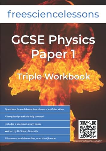 9798617722088: Freesciencelessons GCSE Physics Paper 1: Triple Workbook (Freesciencelessons GCSE Triple Science)