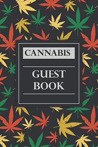 Beispielbild fr cannabis guest book | 110 Lined Pages 6x9: cannabis guest book | Notebook zum Verkauf von Red's Corner LLC
