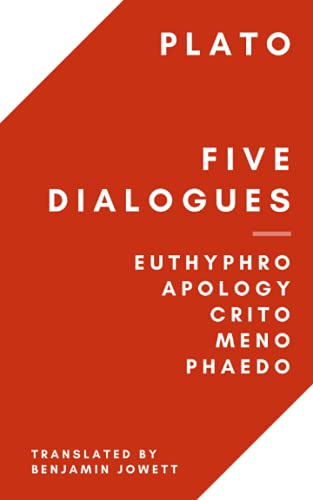 Stock image for Five Dialogues: Euthyphro, Apology, Crito, Meno, Phaedo for sale by Goodwill Industries