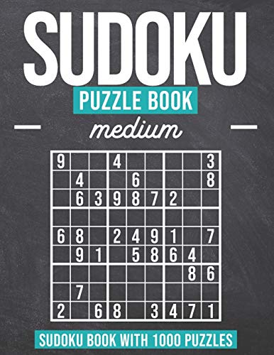 Imagen de archivo de Sudoku Puzzle Book Medium: Sudoku Puzzle Book with 1000 Puzzles - Medium - For Adults and Kids a la venta por GreatBookPrices