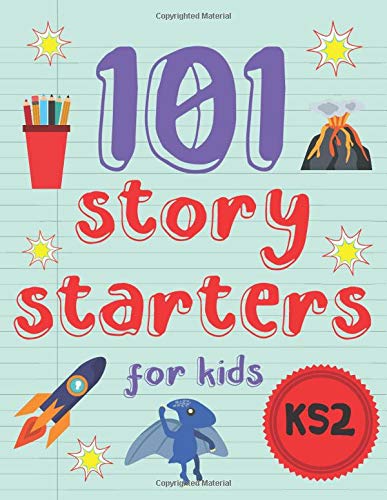 Beispielbild fr 101 Story Starters For Kids: Easy Writing Prompts For Boys KS2 (UK Edition) zum Verkauf von WeBuyBooks 2