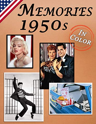 Stock image for Memories : Memory Lane 1950s for Seniors with Dementia (USA Edition) [in Color, Large Print Picture Book] for sale by Better World Books