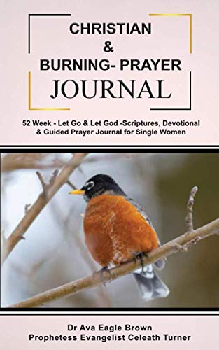 Beispielbild fr Christian & Burning Prayer Journal: 52 Week - Let Go & Let God- Scriptures- Devotional & Guided Prayer Journal For Single Women zum Verkauf von AwesomeBooks