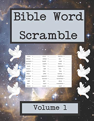 Imagen de archivo de Bible Word Scramble: Volume 1 a la venta por GreatBookPrices