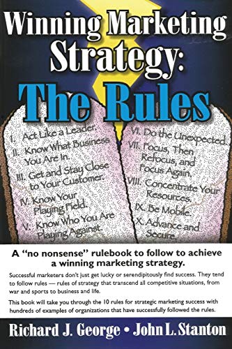 Stock image for Winning Marketing Strategy: The Rules for sale by ALLBOOKS1