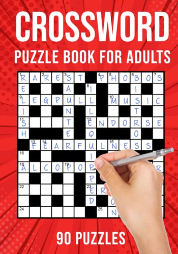 Beispielbild fr Crossword Puzzle Book for Adults: Quick Daily Cross Word Activity Books | 90 Puzzles ( UK Version) zum Verkauf von AwesomeBooks