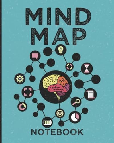 Imagen de archivo de Mind Map Notebook: A Design Thinking Notebook for Mind Mapping, Brainstorming, Planning, and Visual Thinking. The Mind Map Book Gift. Design Thinking . thinkers. Modern Visual Design For The Mind. a la venta por Better World Books