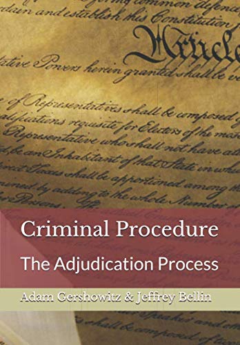 Beispielbild fr Criminal Procedure: The Adjudication Process zum Verkauf von Textbooks_Source