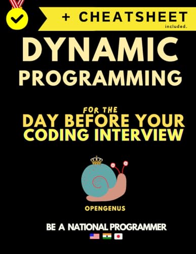 Stock image for Dynamic Programming for the day before your coding interview: 2 (Day before Coding Interview) for sale by Chiron Media