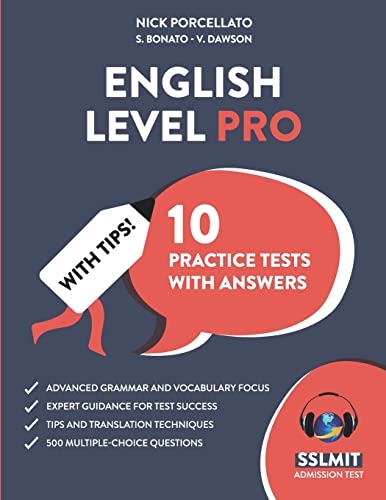 Stock image for English Level Pro: 500 multiple-choice questions for Advanced English Learners for sale by Ria Christie Collections