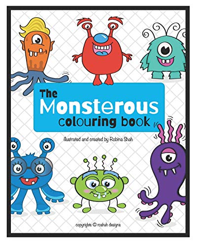 Beispielbild fr The Monsterous Colouring Book zum Verkauf von PBShop.store US