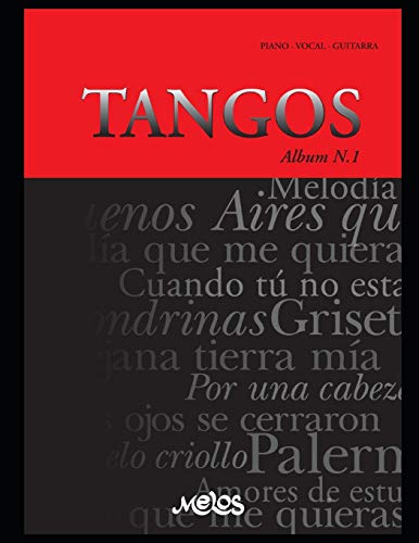 Stock image for TANGOS N1 piano vocal guitarra for sale by PBShop.store US