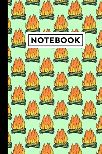 Stock image for Notebook: Outdoor Fire Journal | Outdoor Fire Themed Gift For Outdoor Fires Lovers And Camping Lovers | Outdoor Fire Notebook | 6" x 9" | 120 Blank Lined Pages With Outdoor Fire Themed Borders for sale by HPB-Ruby