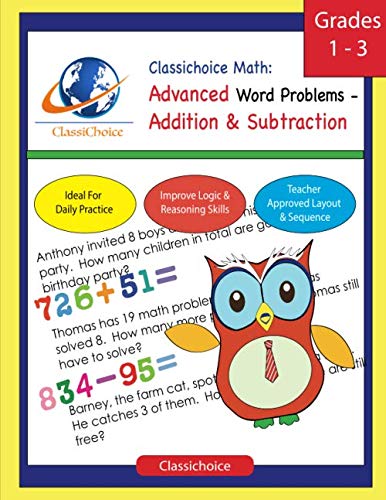 9798648297913: Classichoice Math: Advanced Word Problems - Addition & Subtraction