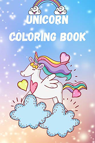 

Unicorn Coloring Book: Coloring book for kids 4-8. 8.5x11 Pages 22