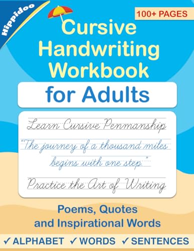 9798648919785: Cursive handwriting workbook for Adults: Learn to write in Cursive, Improve your writing skills & practice penmanship for adults: 2 (Master Print and Cursive Writing Penmanship for Adults)