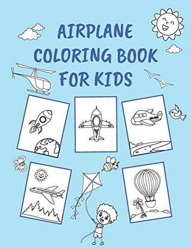 Stock image for Airplane Coloring Book for Kids (Paperback) for sale by CitiRetail