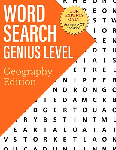 Stock image for Word Search Genius Level: Geography Edition for sale by GreatBookPrices