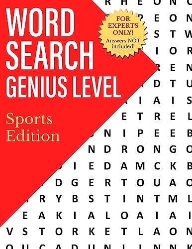 Stock image for Word Search Genius Level for sale by PBShop.store US