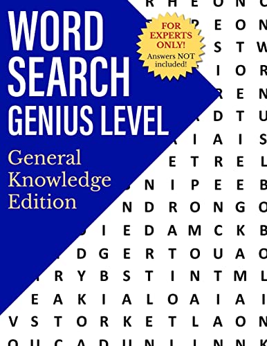 Stock image for Word Search Genius Level for sale by PBShop.store US