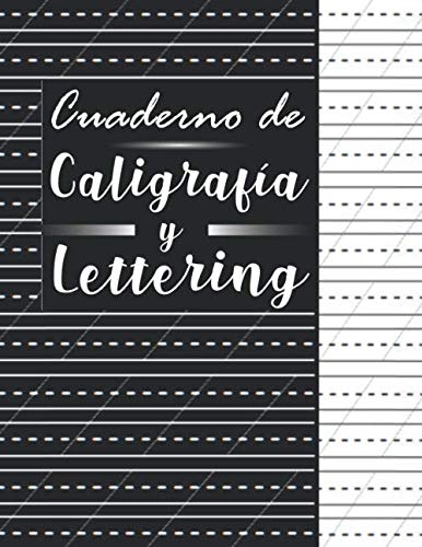 Cuaderno de caligrafía y lettering: Papel para Practicar