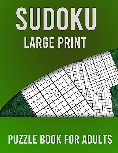 Imagen de archivo de SUDOKU Large Print Puzzle Book For Adults a la venta por PBShop.store US