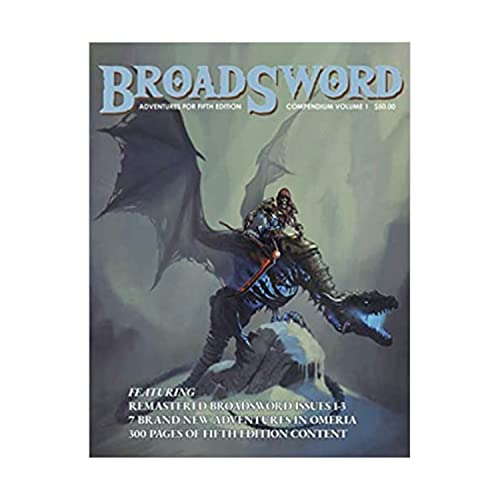 Immagine dell'editore per BroadSword Compendium Volume 1: Adventures for Fifth Edition (BroadSword Monthly Compendium) venduto da HPB-Emerald
