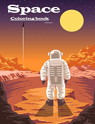 Beispielbild fr space coloring book for kids ages 24 Great for space lovers, a coloring book that will turn your child to an astronaut in no time zum Verkauf von PBShop.store US