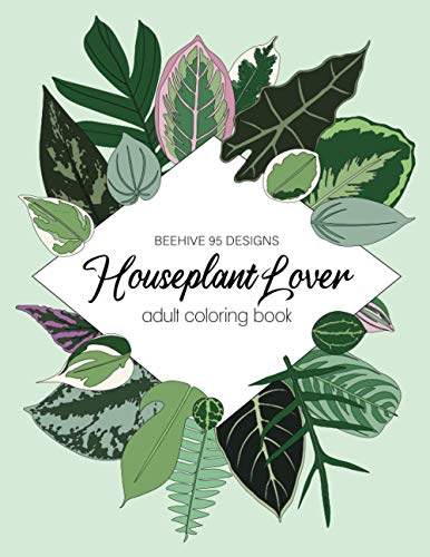 Stock image for Houseplant Coloring Book 50 Unique Coloring Pages for sale by PBShop.store US