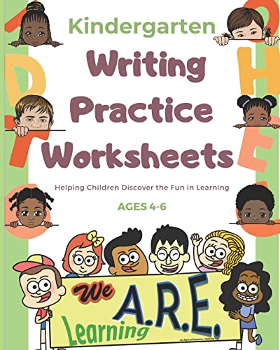 Stock image for Kindergarten Writing Practice Worksheets: Helping Kids Have Fun Learning!!! Write.Draw.Color in 1 Book!! for sale by GreatBookPricesUK
