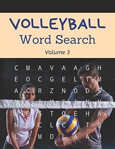 Stock image for Volleyball Word Search (Volume 3): Sports Themed Puzzle Book for Adult and Students for sale by GreatBookPrices