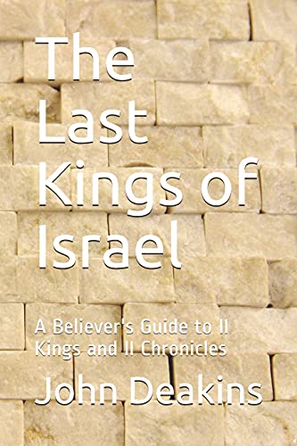 Imagen de archivo de The Last Kings of Israel A Believer's Guide to II Kings and II Chronicles a la venta por PBShop.store US