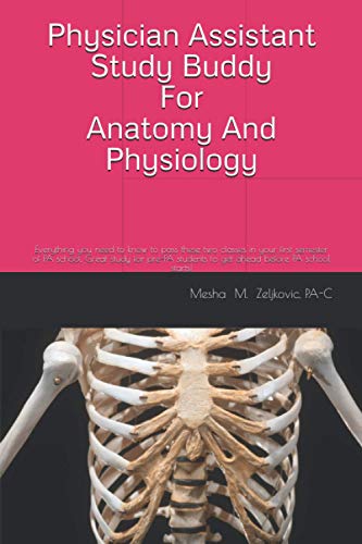 Imagen de archivo de Physician Assistant Study Buddy For Anatomy And Physiology: Everything you need to know to pass these two classes in your first semester of PA school. . to get ahead before PA school starts! a la venta por Omega