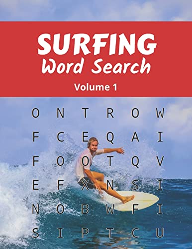 Stock image for Surfing Word Search (Volume 1): Large Print Puzzle Book with Solutions for Adult and Teenage Surfers for sale by GreatBookPrices