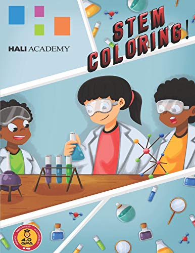 Beispielbild fr Hali Academy STEM Coloring zum Verkauf von PBShop.store US