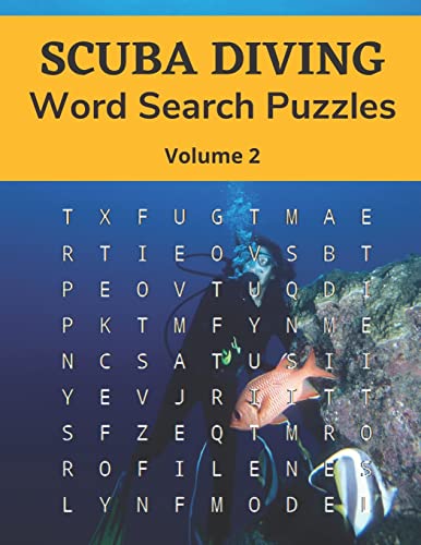 Stock image for Scuba Diving Word Search Puzzles (Volume 2) for sale by PBShop.store US