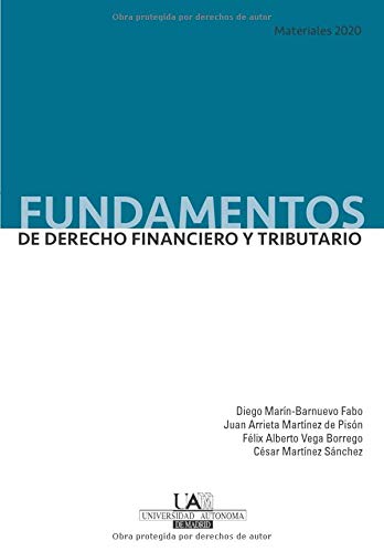 Imagen de archivo de Fundamentos de Derecho Financiero y Tributario. Materiales 2020. a la venta por Hamelyn