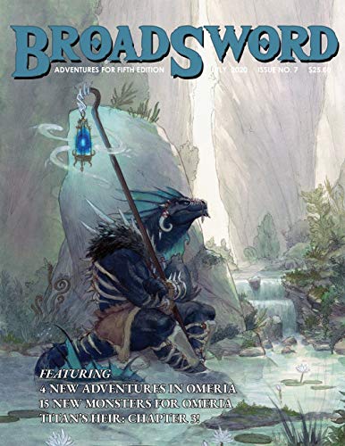 Beispielbild fr BroadSword Monthly #7: Adventures for Fifth Edition zum Verkauf von Better World Books