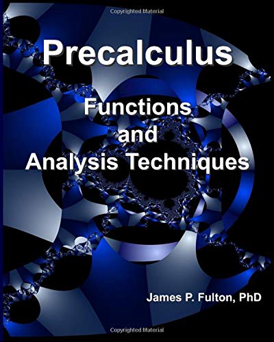 Stock image for Precalculus : Functions and Analysis Techniques for sale by Better World Books