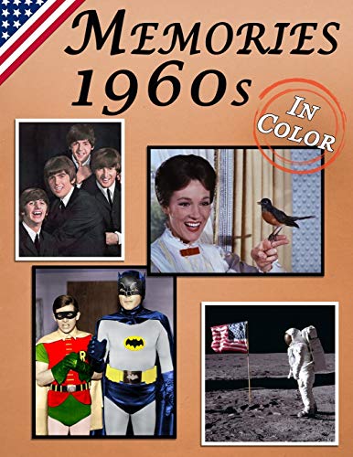Stock image for Memories: Memory Lane 1960s For Seniors with Dementia (USA Edition) [In Color, Large Print Picture Book] for sale by GreatBookPrices