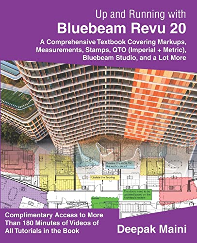 Beispielbild fr Up and Running with Bluebeam Revu 20: For Revu Standard zum Verkauf von Goodwill Books