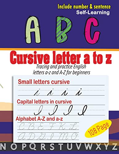 Stock image for Cursive letter a to z (Paperback) for sale by CitiRetail