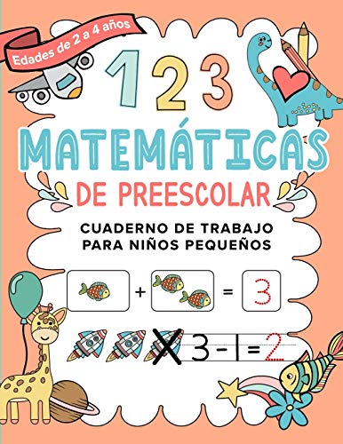 9798679250994: Matemticas de Preescolar Cuaderno de Trabajo para Nios Pequeos: Spanish Edition | Aprendiendo a contar | Un cuaderno de actividades infantiles para ... (Educational Resources For Quality Learning)