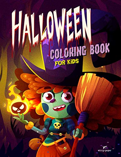 Stock image for Halloween Coloring Book: for kids (8.5 x 11 inches) for sale by Red's Corner LLC