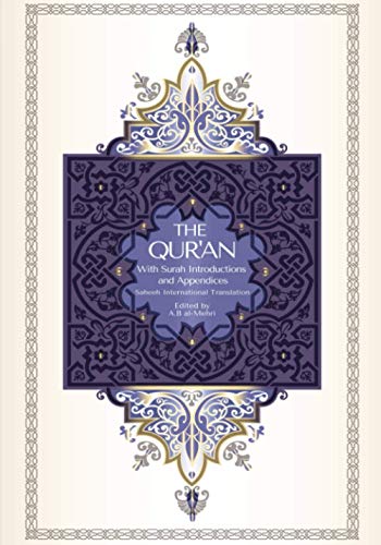 Stock image for The Qur'an - Saheeh International Translation: With Surah Introductions and Appendices for sale by AwesomeBooks