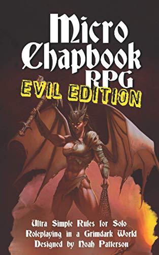Imagen de archivo de Micro Chapbook RPG: Evil Edition a la venta por GreatBookPrices