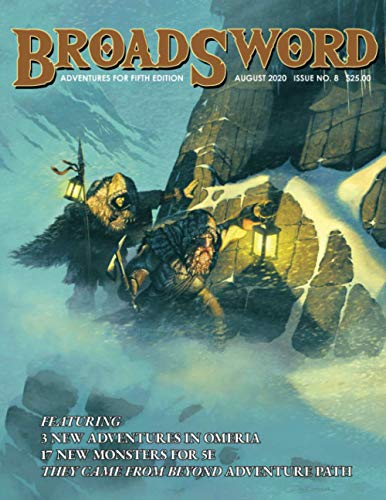 Stock image for BroadSword Monthly #8: Adventures for Fifth Edition for sale by Opalick