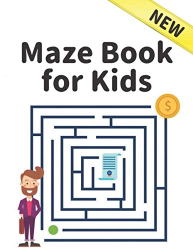 Stock image for New Maze Book for Kids: Maze Puzzles Activity Book For Kids Boys and Girls Fun and Easy 100 Challenging Mazes for all ages ( Amazing Maze Book for sale by GreatBookPrices