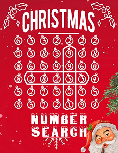 9798687634137: Christmas Number Search: Puzzle Book with 105 Christmas Themed Puzzles